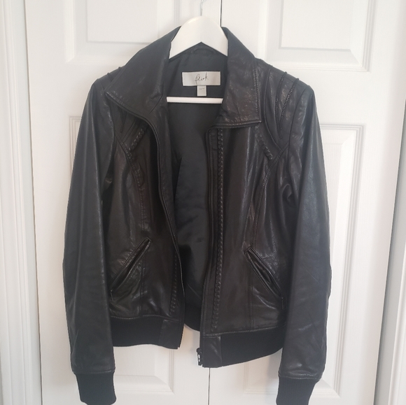 Genuine leather Jacket Bomber - Picture 1 of 8